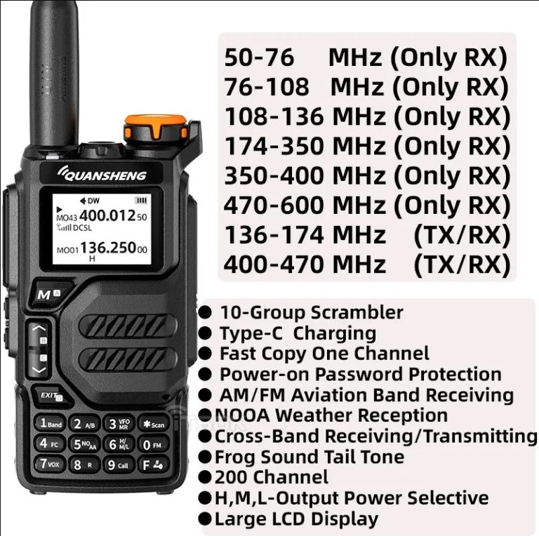 Quansheng UV-K5 — прошивка и Chirp