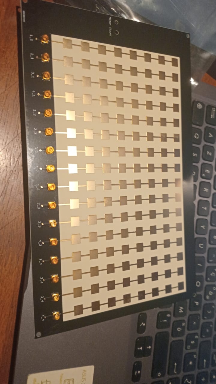 PLFM phased array radar